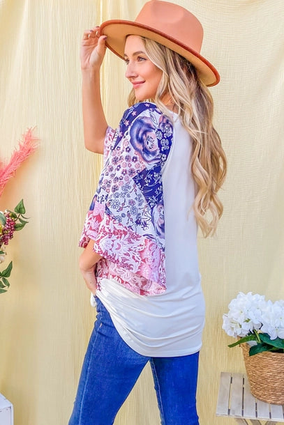 Fabulous in Floral Top