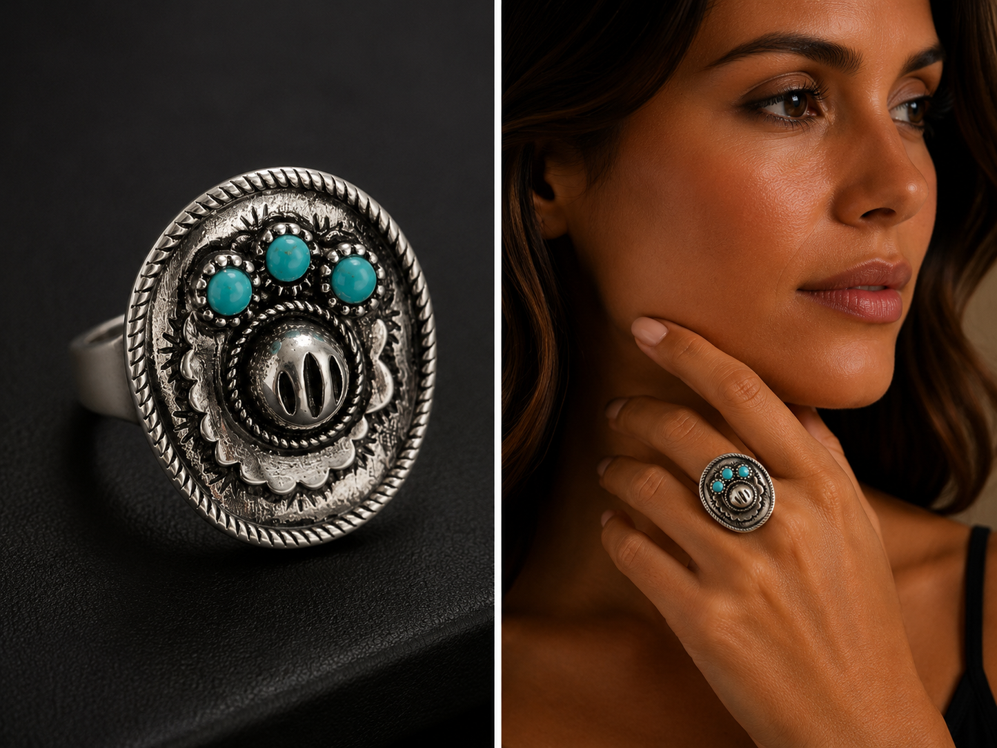 Sombrero Adjustable Ring