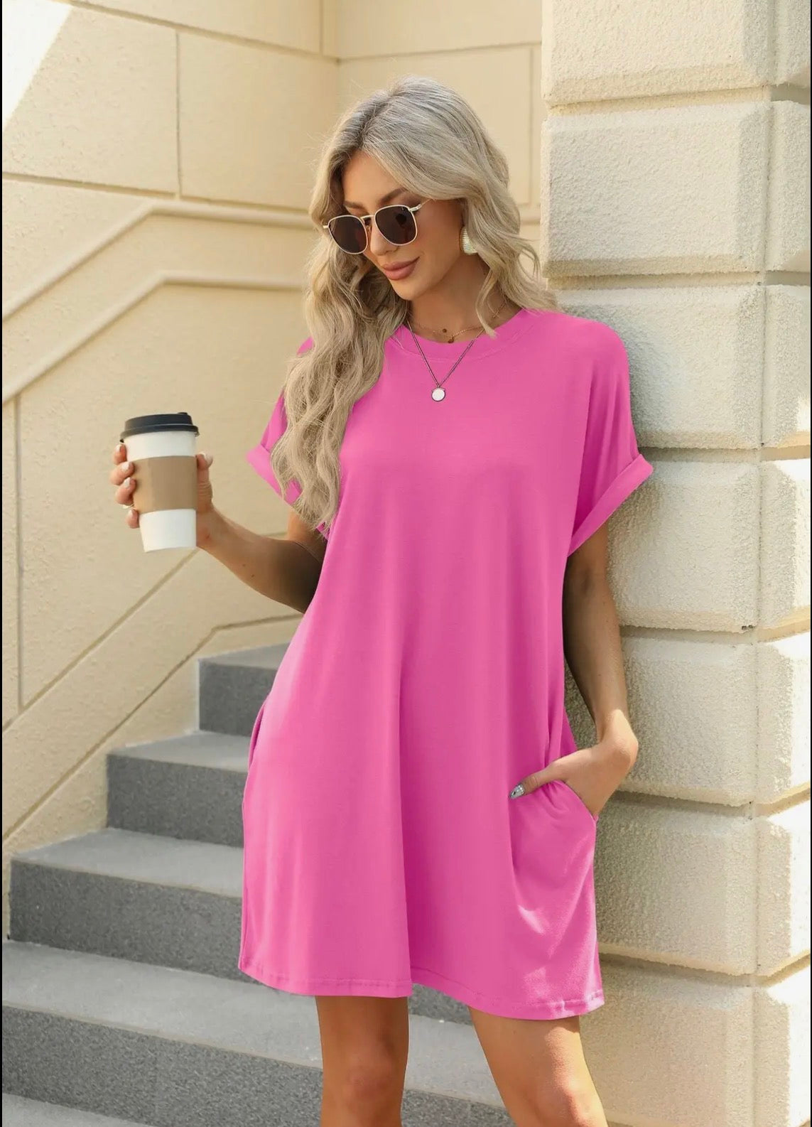 Take On The Day T-Shirt Dress