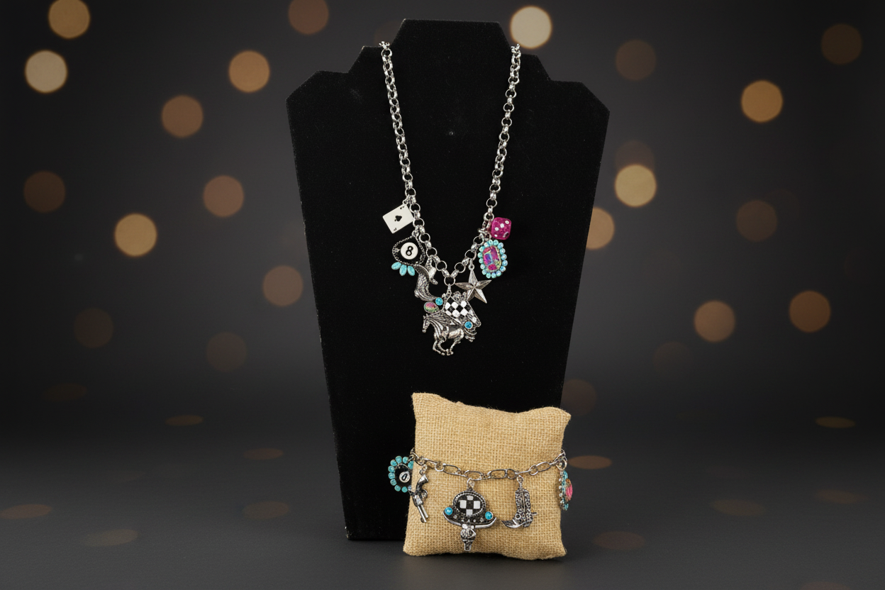 Let The Good Times Roll Charm Bracelet