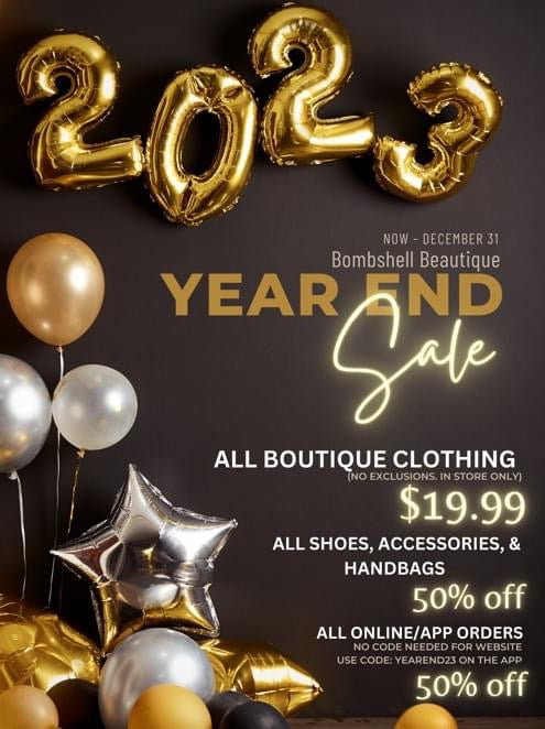 2023 YEAR END SALE