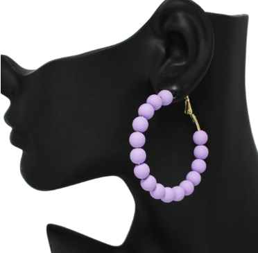 Happier in Hoops Earring