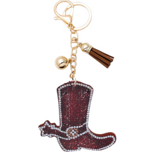 Load image into Gallery viewer, Rhinestone Keychains/Purse Charms
