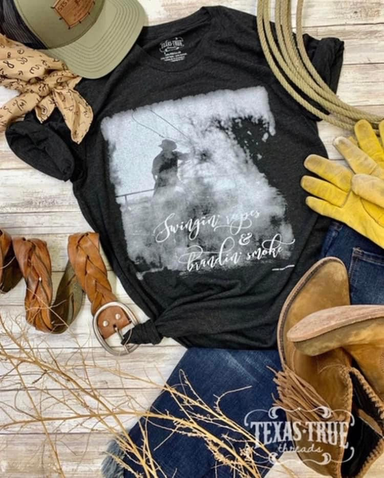 TTT Swingin Ropes & Brandin Smoke Tee