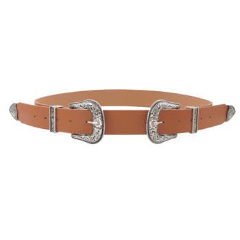 PConfetti Double Buckle Belts