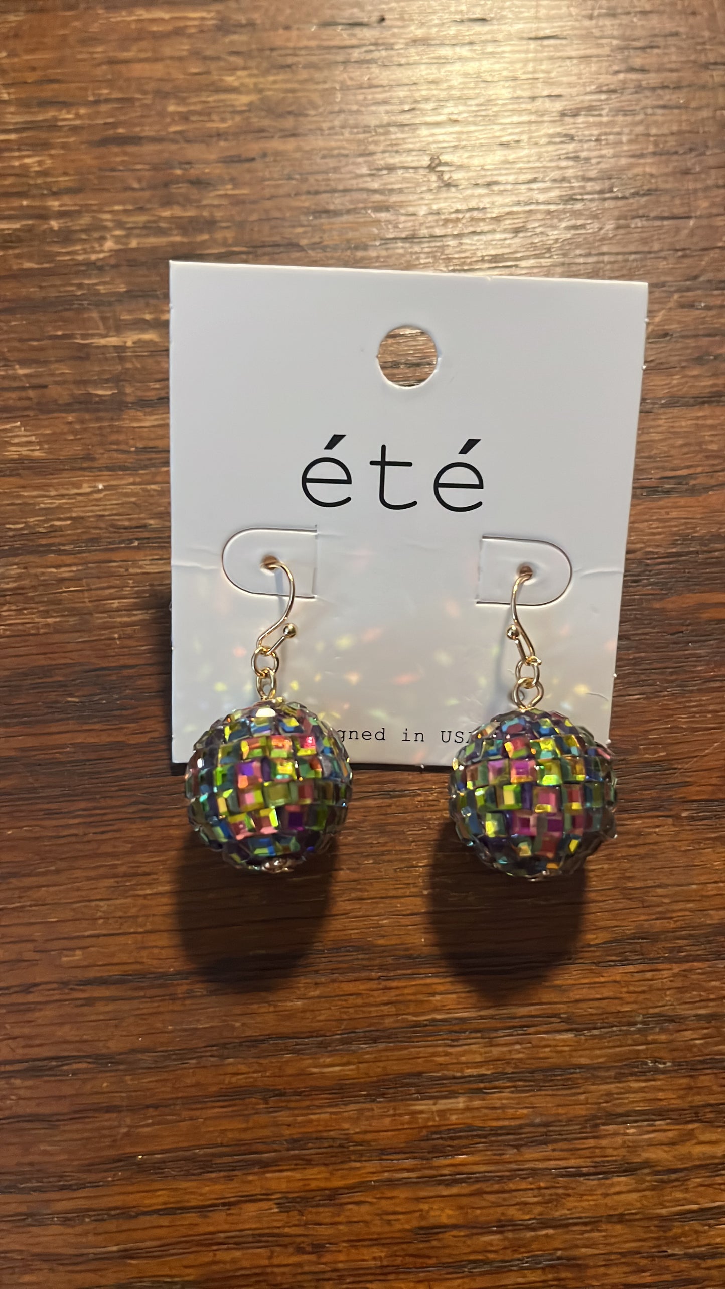 Disco Ball Earrings