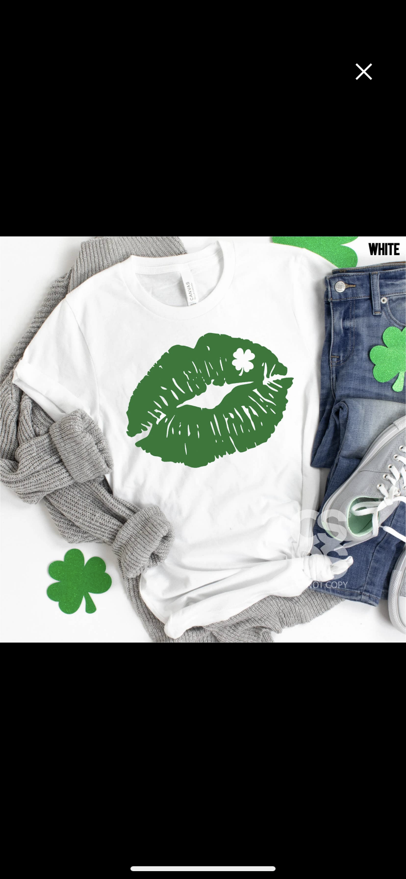 St. Patty’s Kiss Tee
