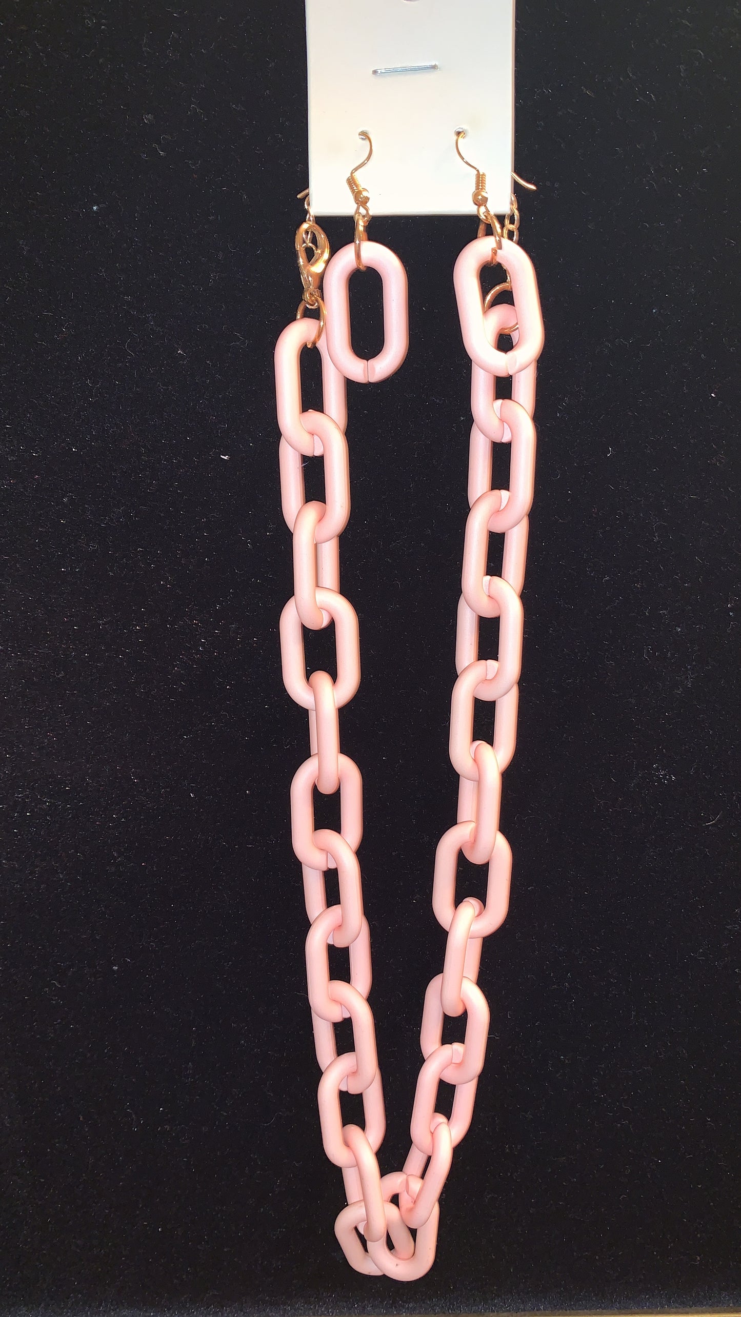 Pink Chain Link Necklace