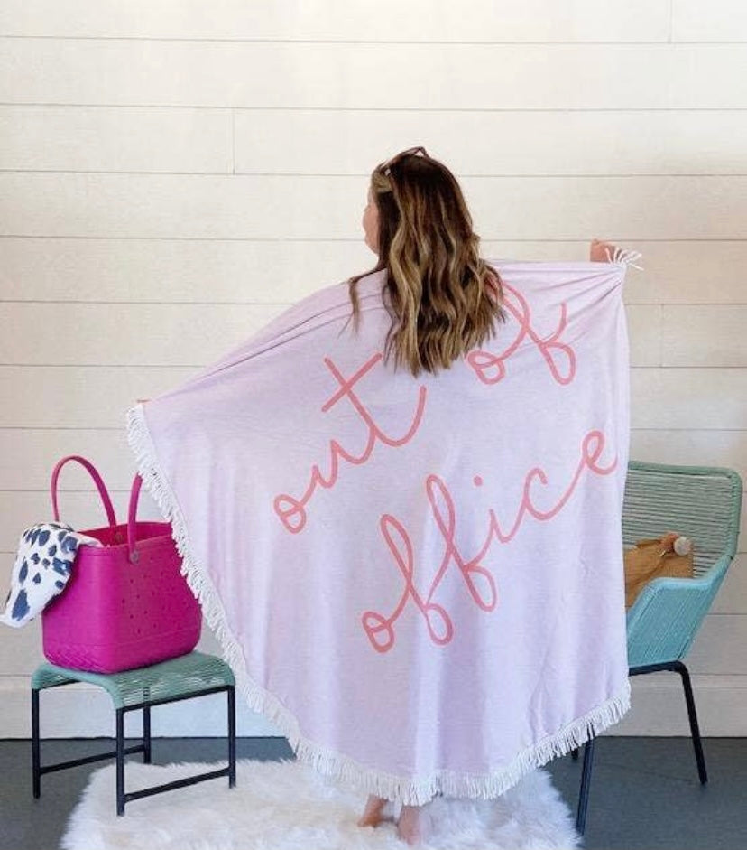 Toes in the Sand Beach Towels