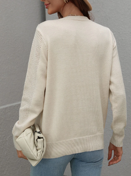 Whisked Away Fringe Sweater