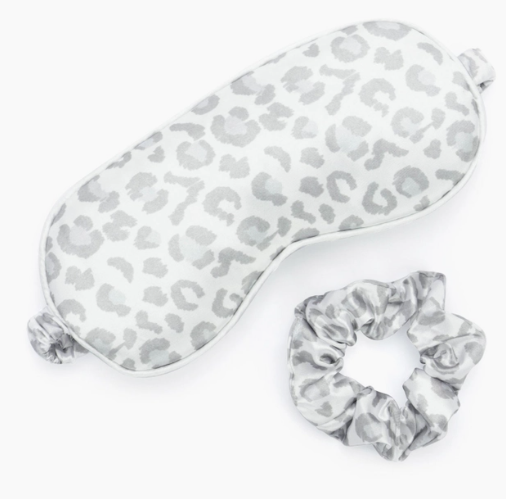 Silky Satin Eye Mask & Scrunchie Set