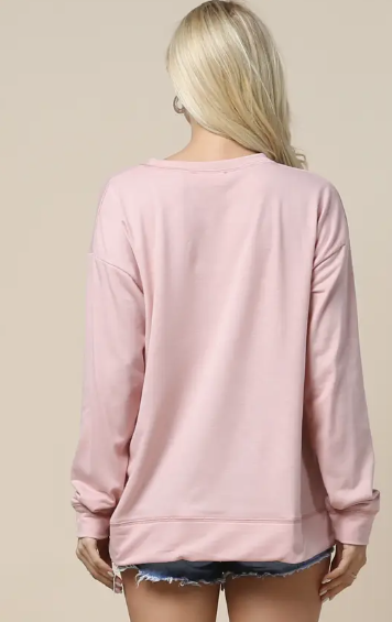 Wild West Sweatshirt *PINK*