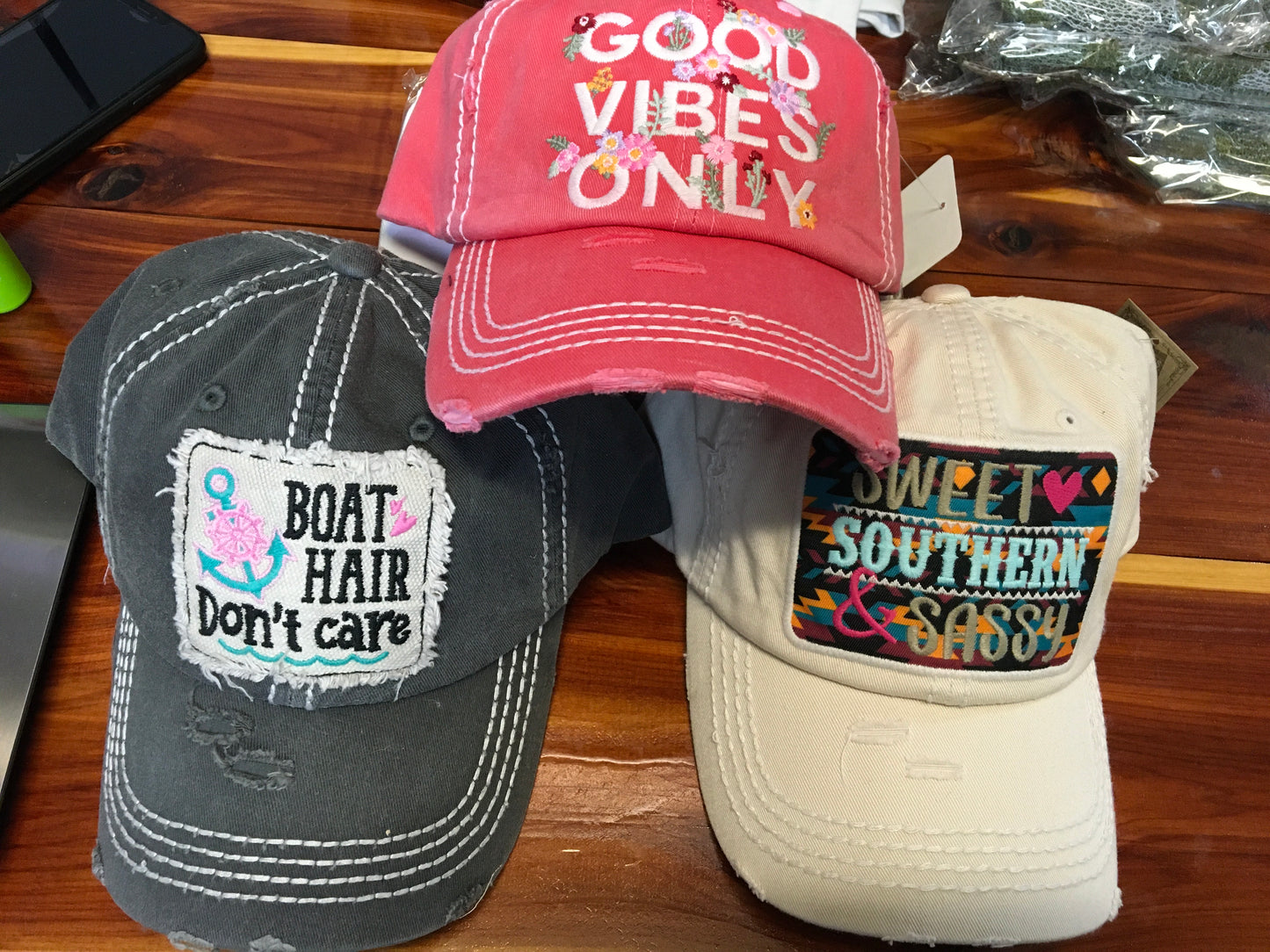 Western Gal Ballcaps