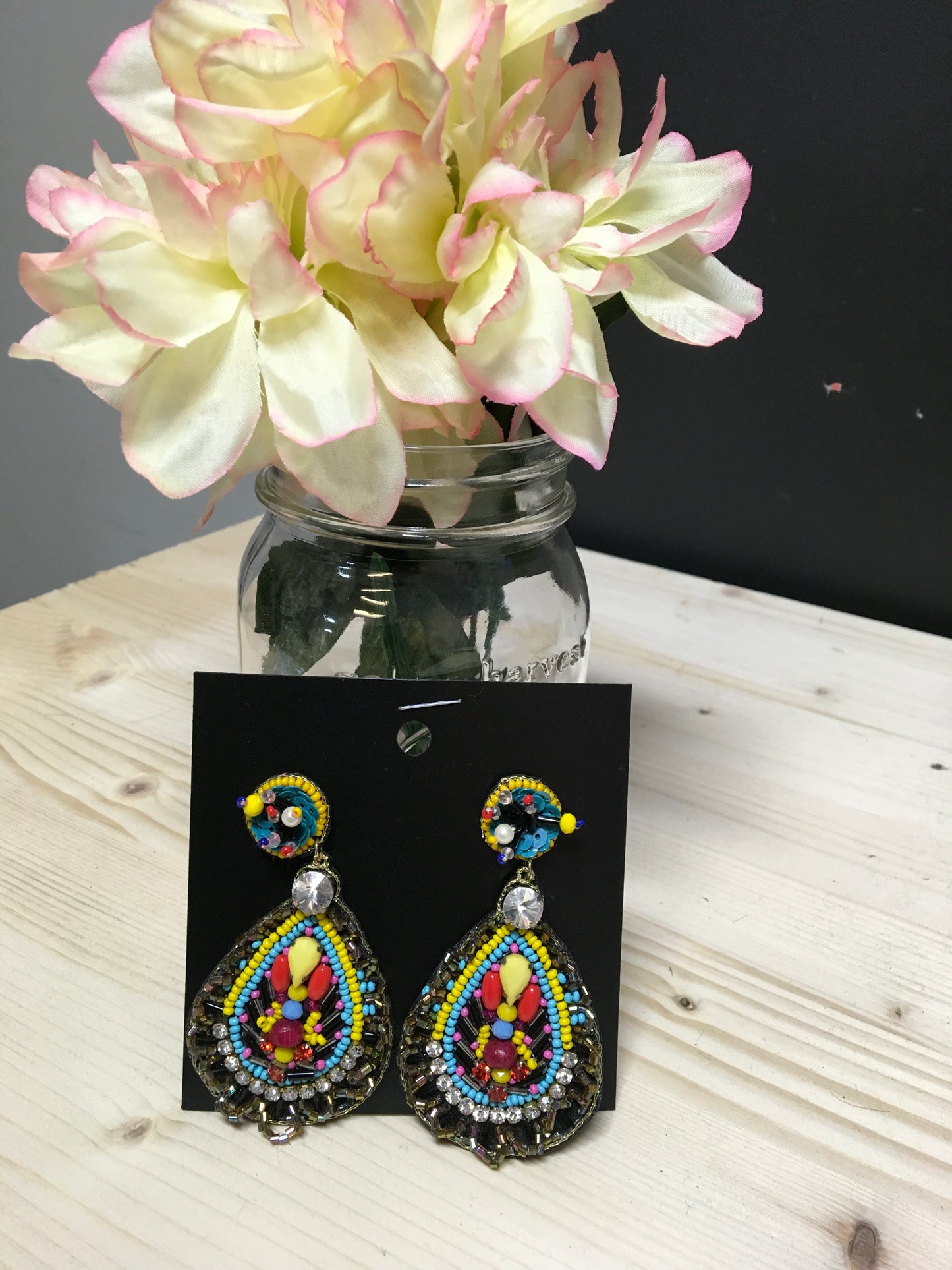 Bejeweled Yours Bead Earrings