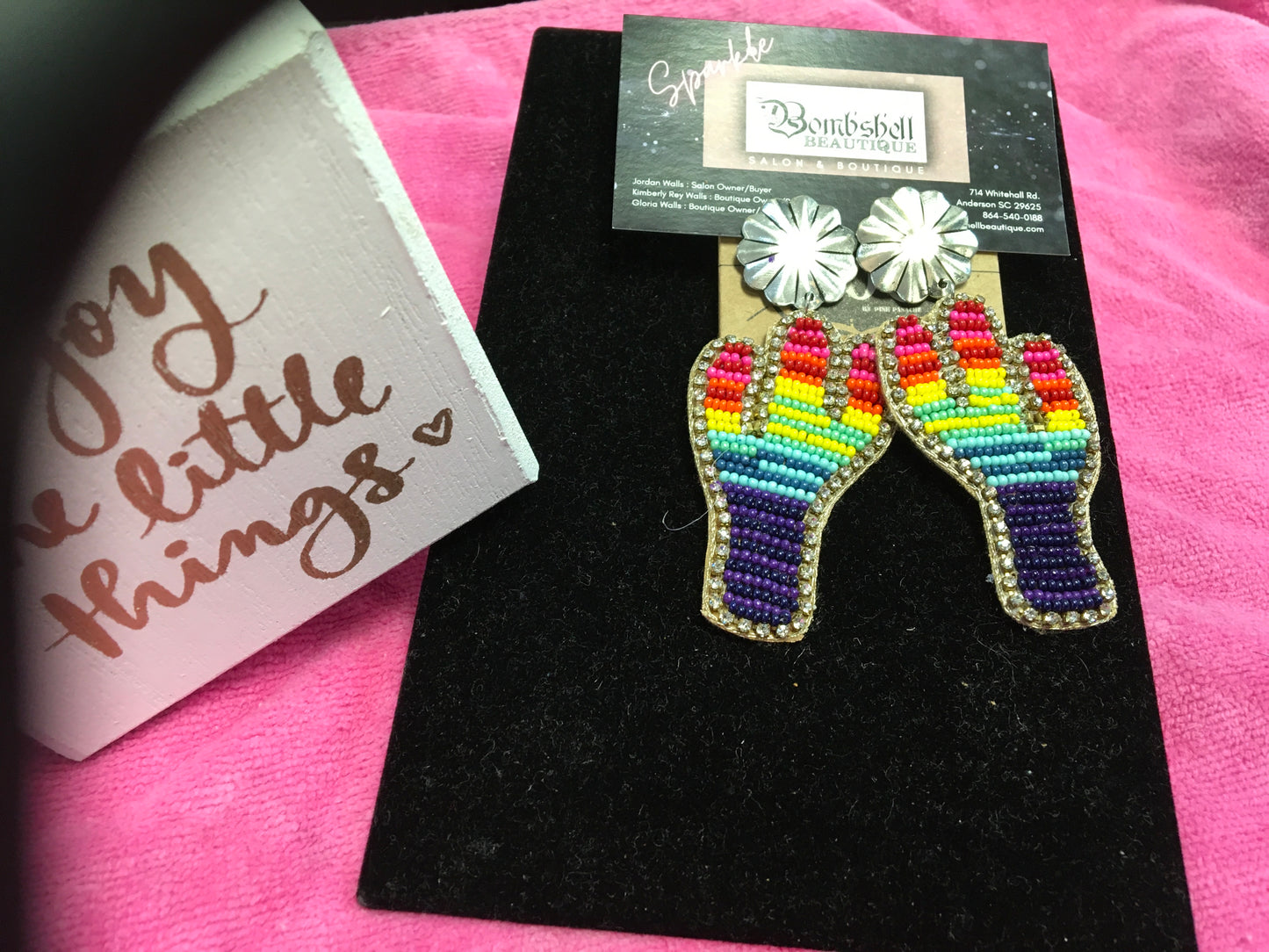 Color My World Cactus Earrings