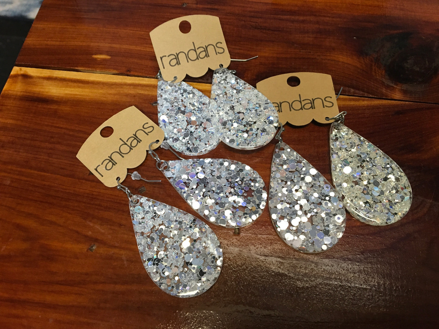 Shimmer Dangle Earrings