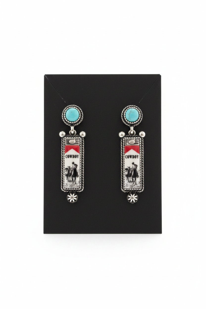 Cowboy Way Dangle Earrings