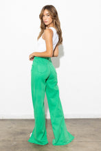 Load image into Gallery viewer, Front Slit Wide Leg Tencel Pants
