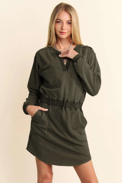 Kimberly French Terry Dress
