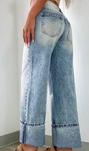 Load image into Gallery viewer, Beth&#39;s Wide Leg Cuffed Jeans
