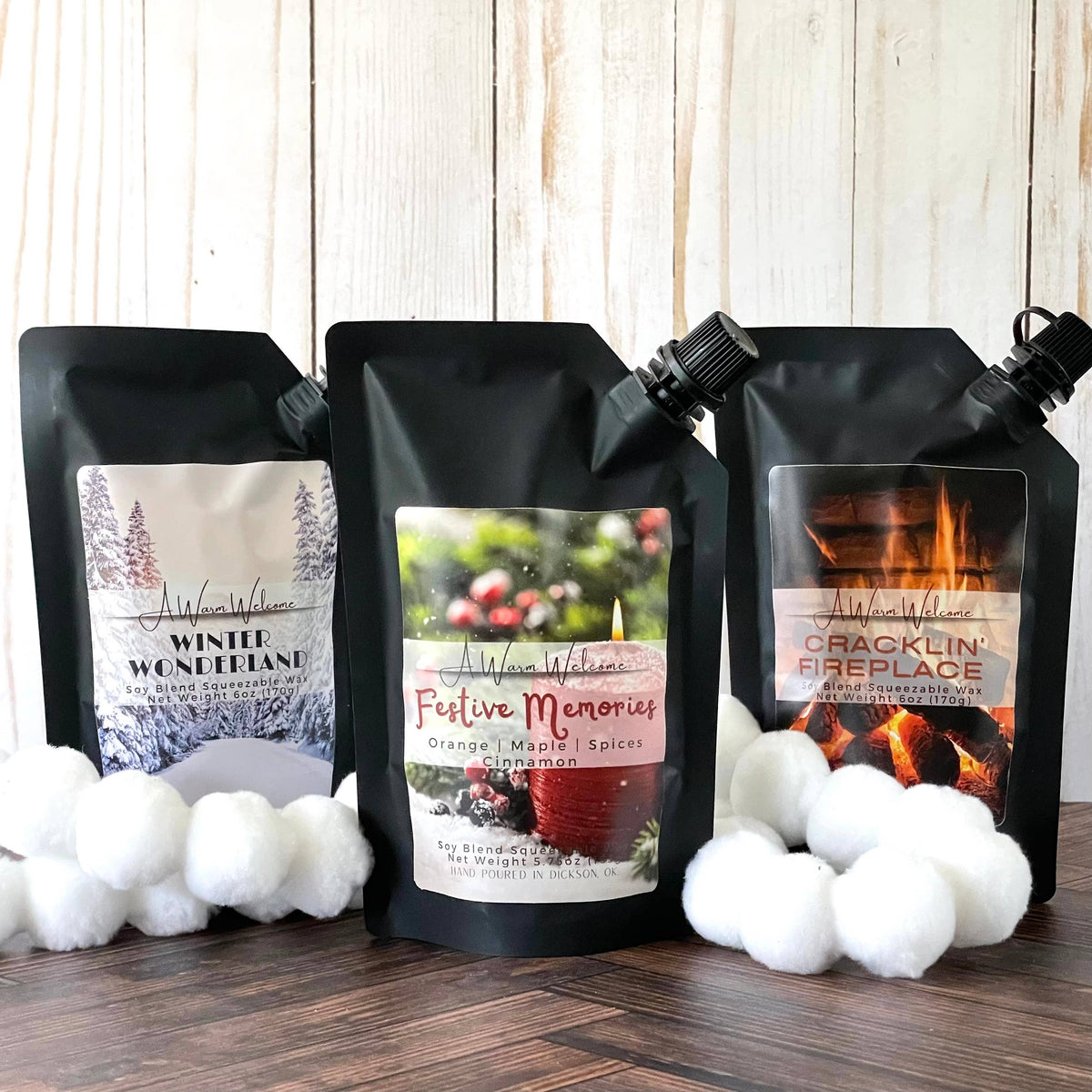 Winter Wonderland Softie | Squeeze Wax Melt | Soft Candle