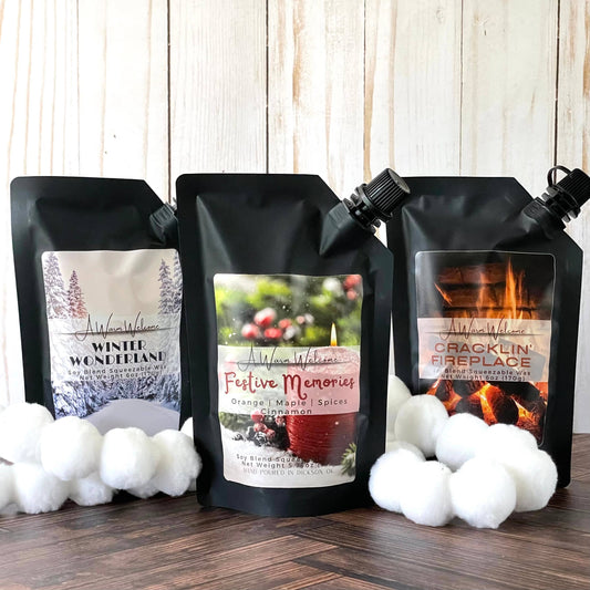 Winter Wonderland Softie | Squeeze Wax Melt | Soft Candle