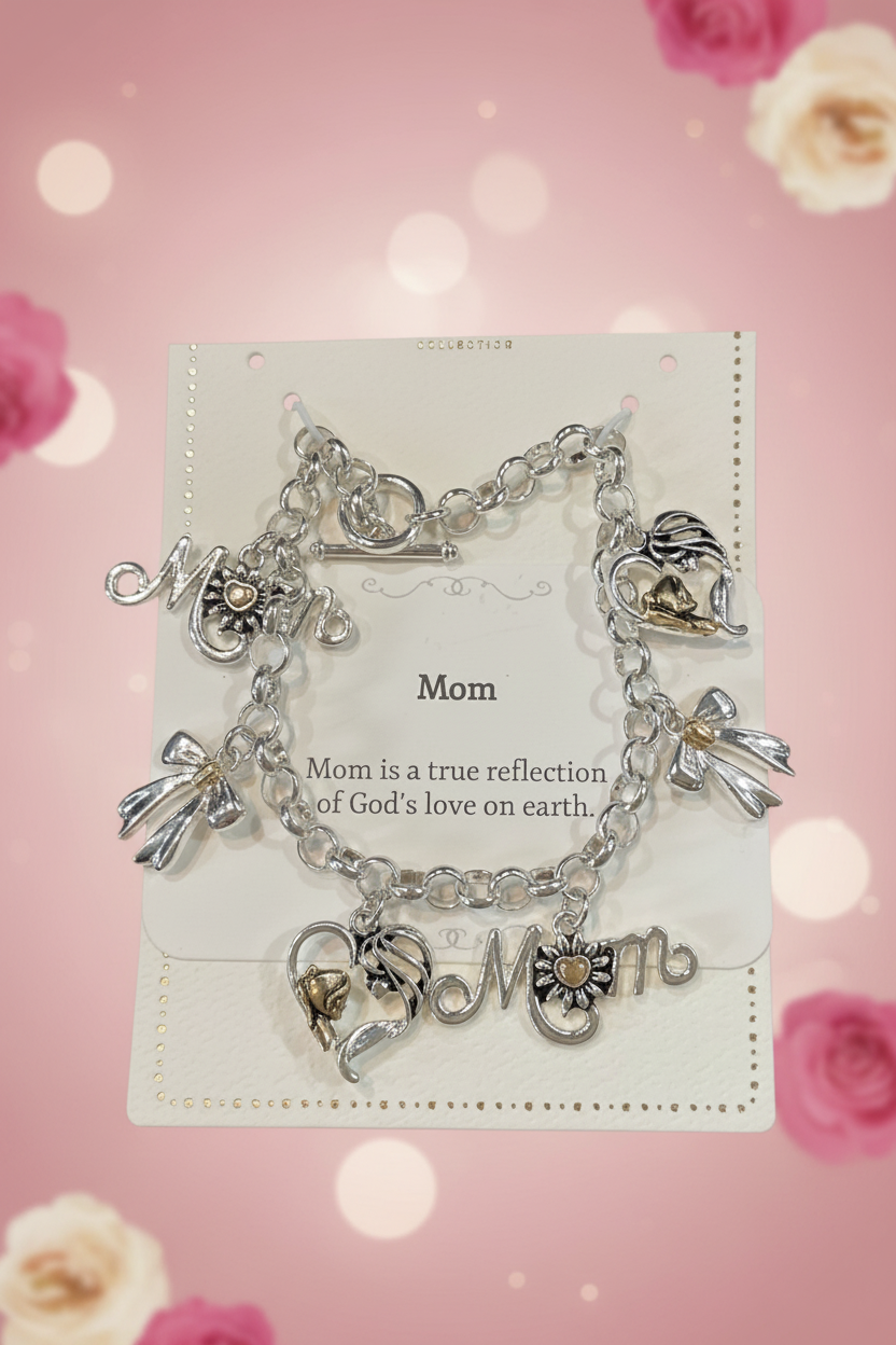 Mom Charm Bracelet