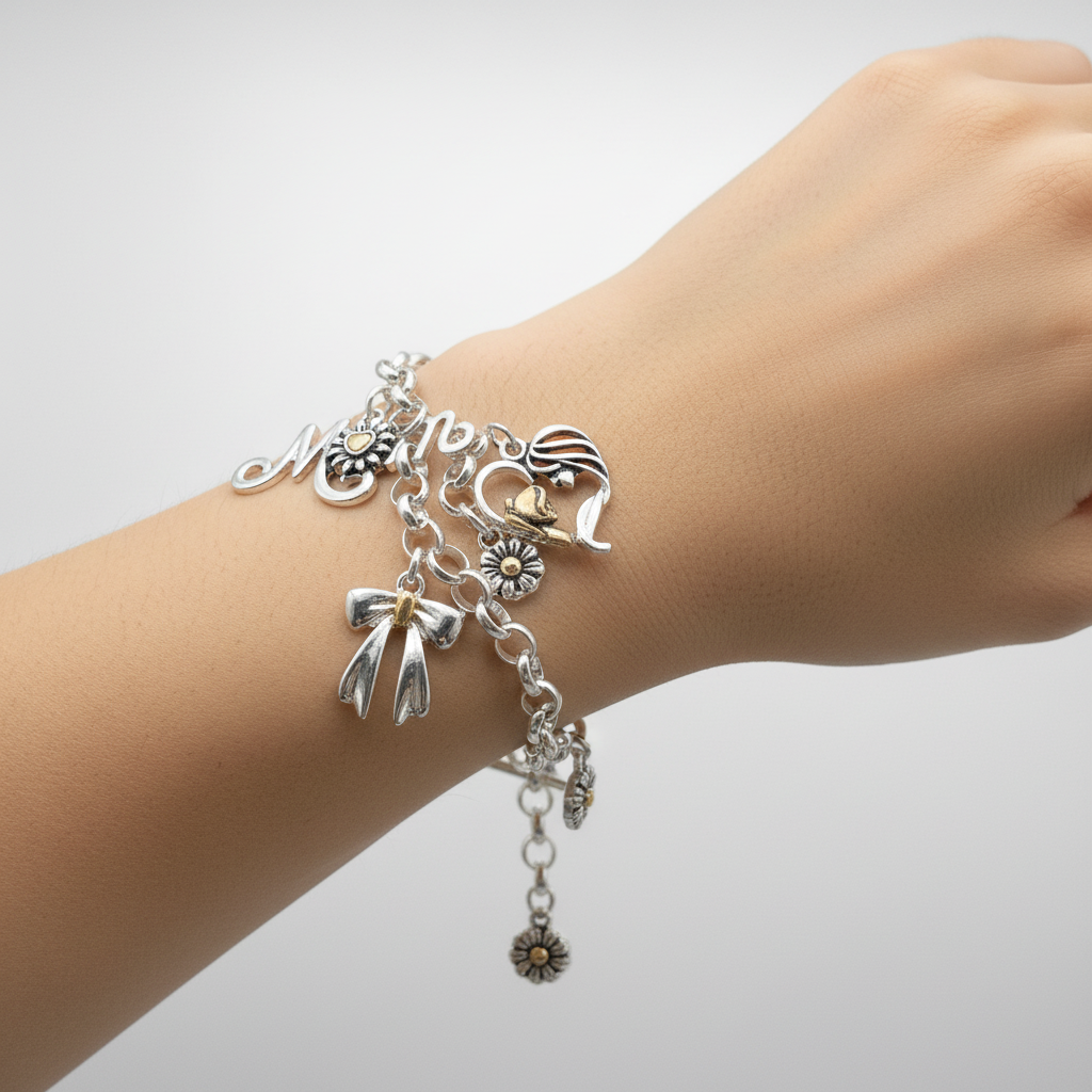 Mom Charm Bracelet