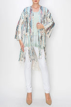 Load image into Gallery viewer, Turq Aztec Cardi
