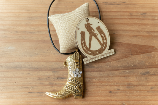 Cowgirl Boot Necklace