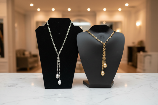 Double Trouble Link Necklace