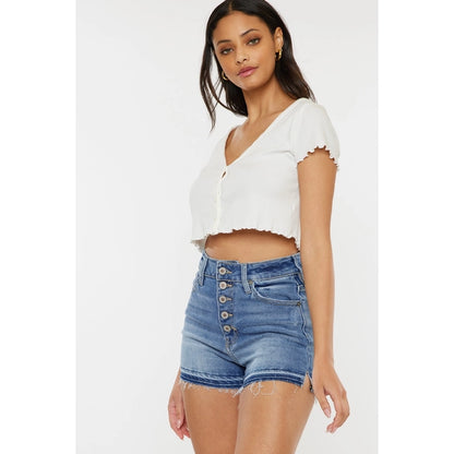 KANCAN Sutton Hem Shorts