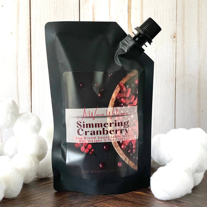 Simmering Cranberry Softie | Squeeze Wax Melt