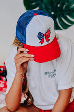 Load image into Gallery viewer, God Bless America Trucker Hat
