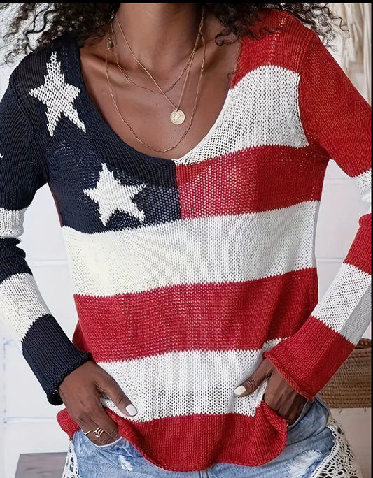 Independence Summer Knit Sweater