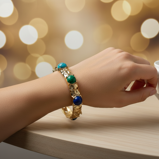 Stoned Stretch Bangle