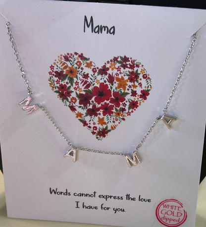 Mama Name Necklace