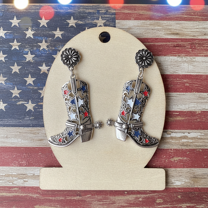 Toby Star Boots Earrings