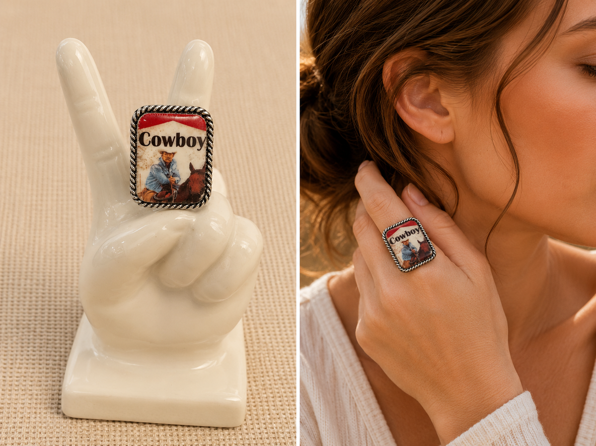 Cowboy Adjustable Ring