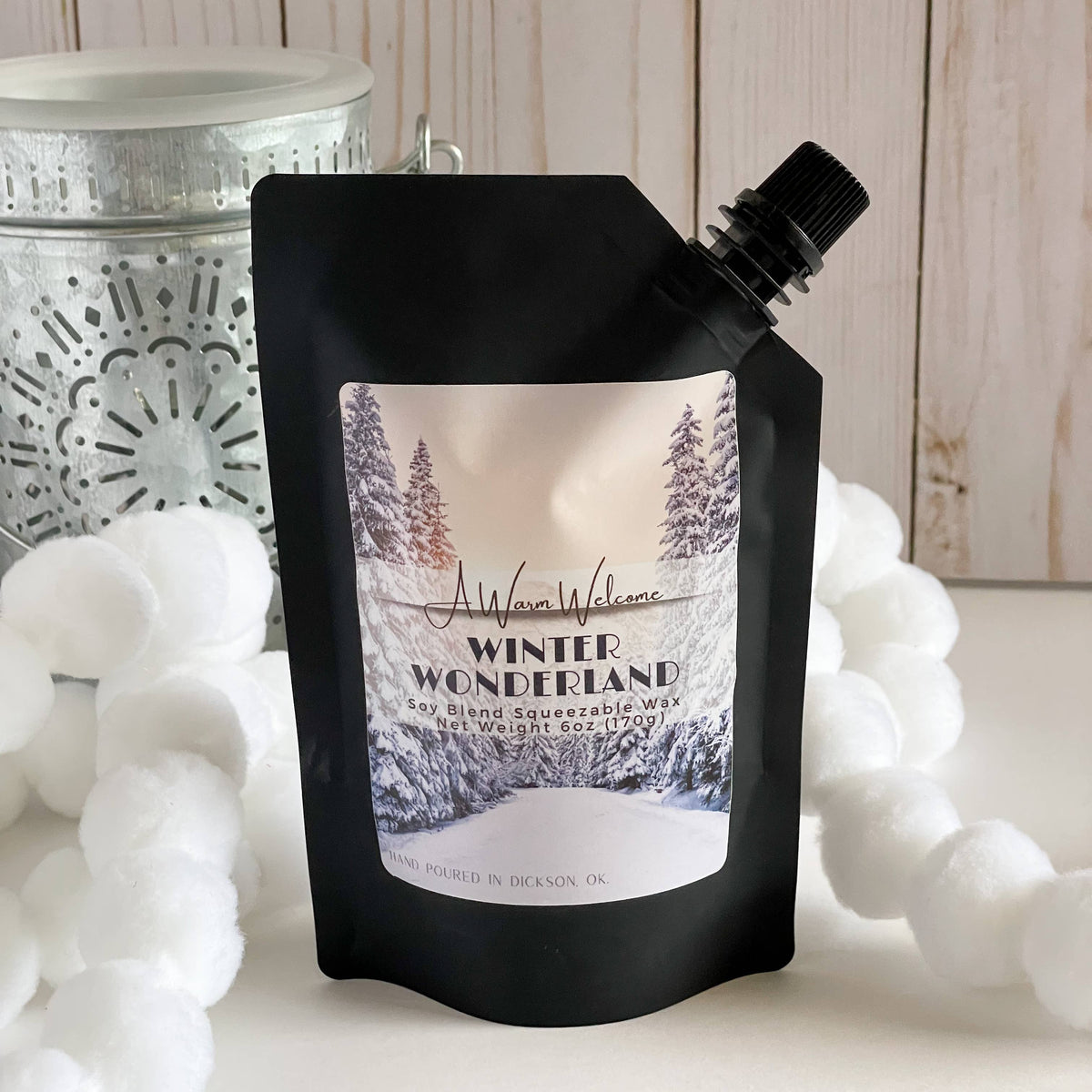 Winter Wonderland Softie | Squeeze Wax Melt | Soft Candle