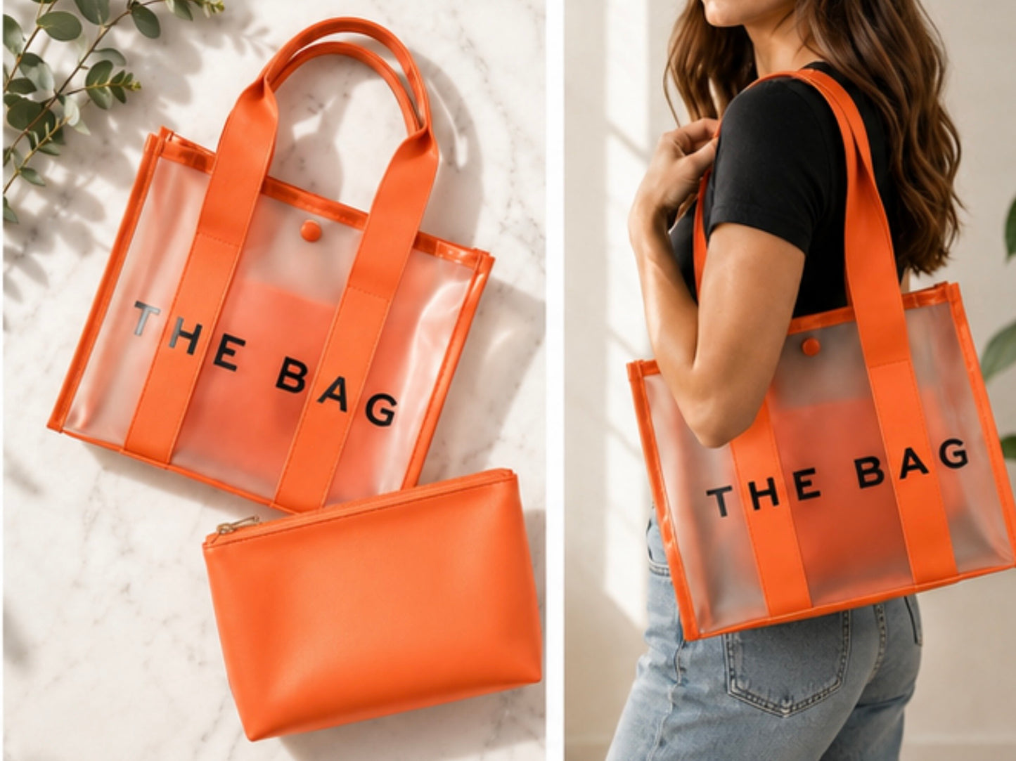 The Bag Clear Bag 2PC Set