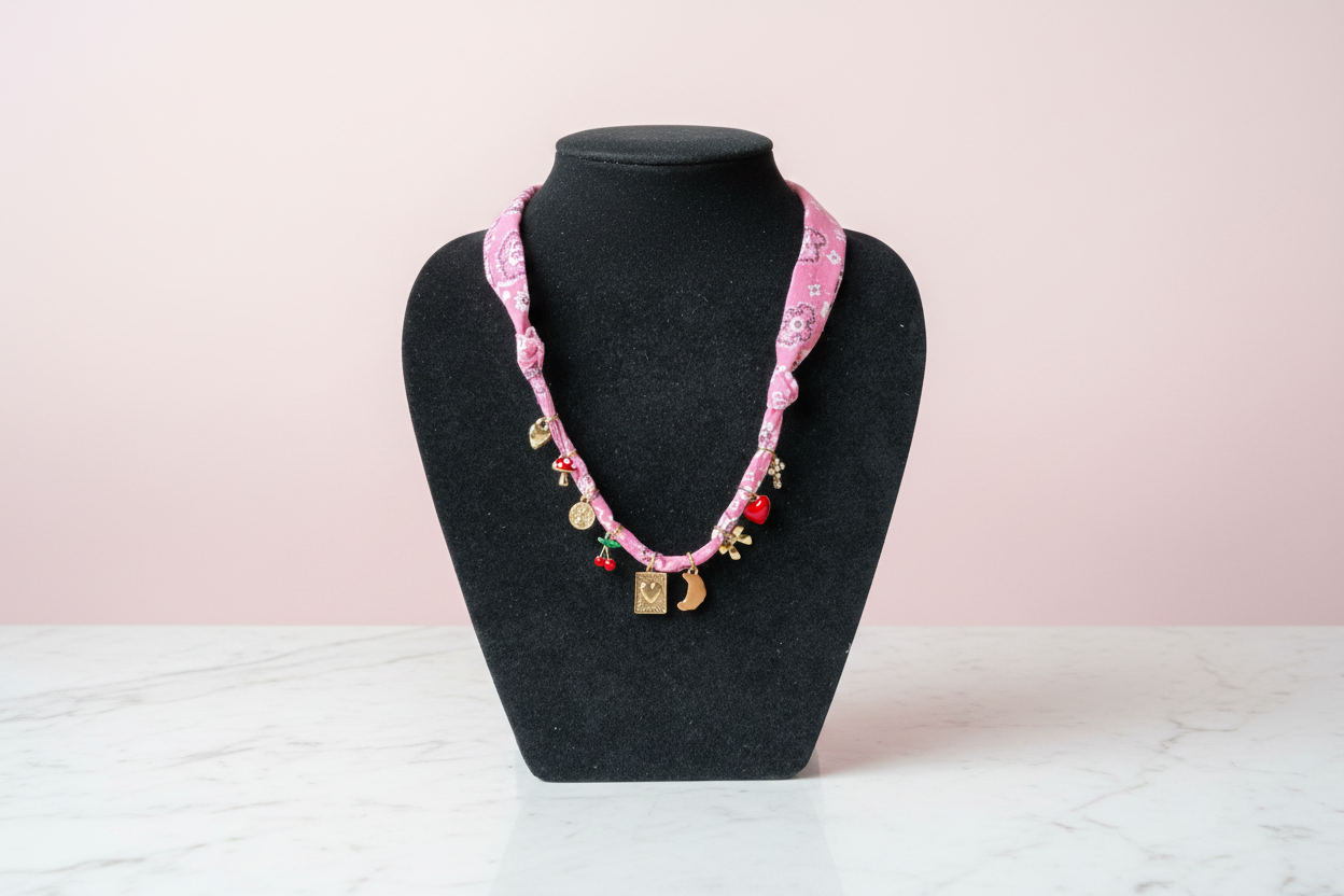 Love It All scarf Necklace