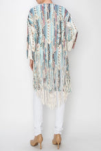 Load image into Gallery viewer, Turq Aztec Cardi
