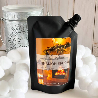 Cinnamon Broom Winter Softie | Squeeze Wax Melt