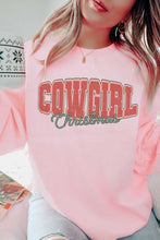 Load image into Gallery viewer, COWGIRL CHRISTMAS Graphic Sweatshirt
