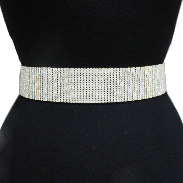 Rhinestone Chain Belt