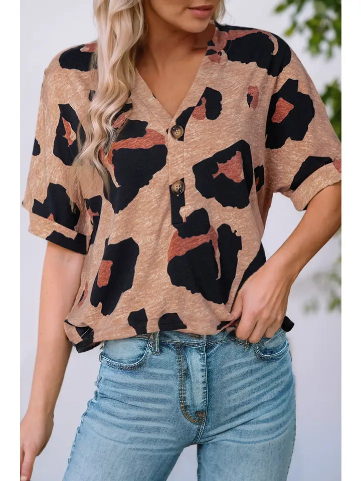 Everyday Leopard Top