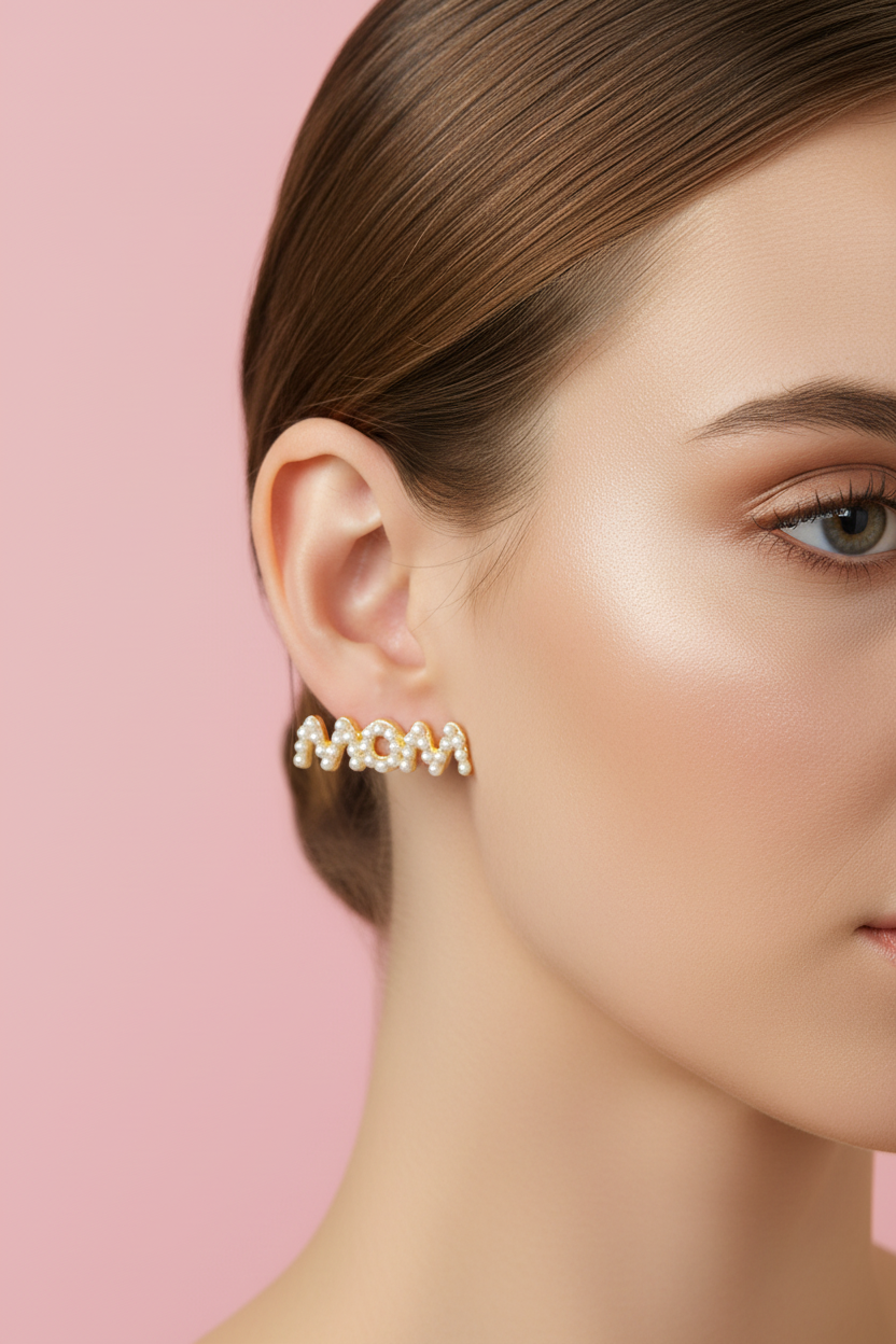 Mom Beyond Beautiful  Earrings