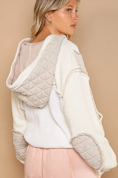 The Jasmine Quilted Hoodie