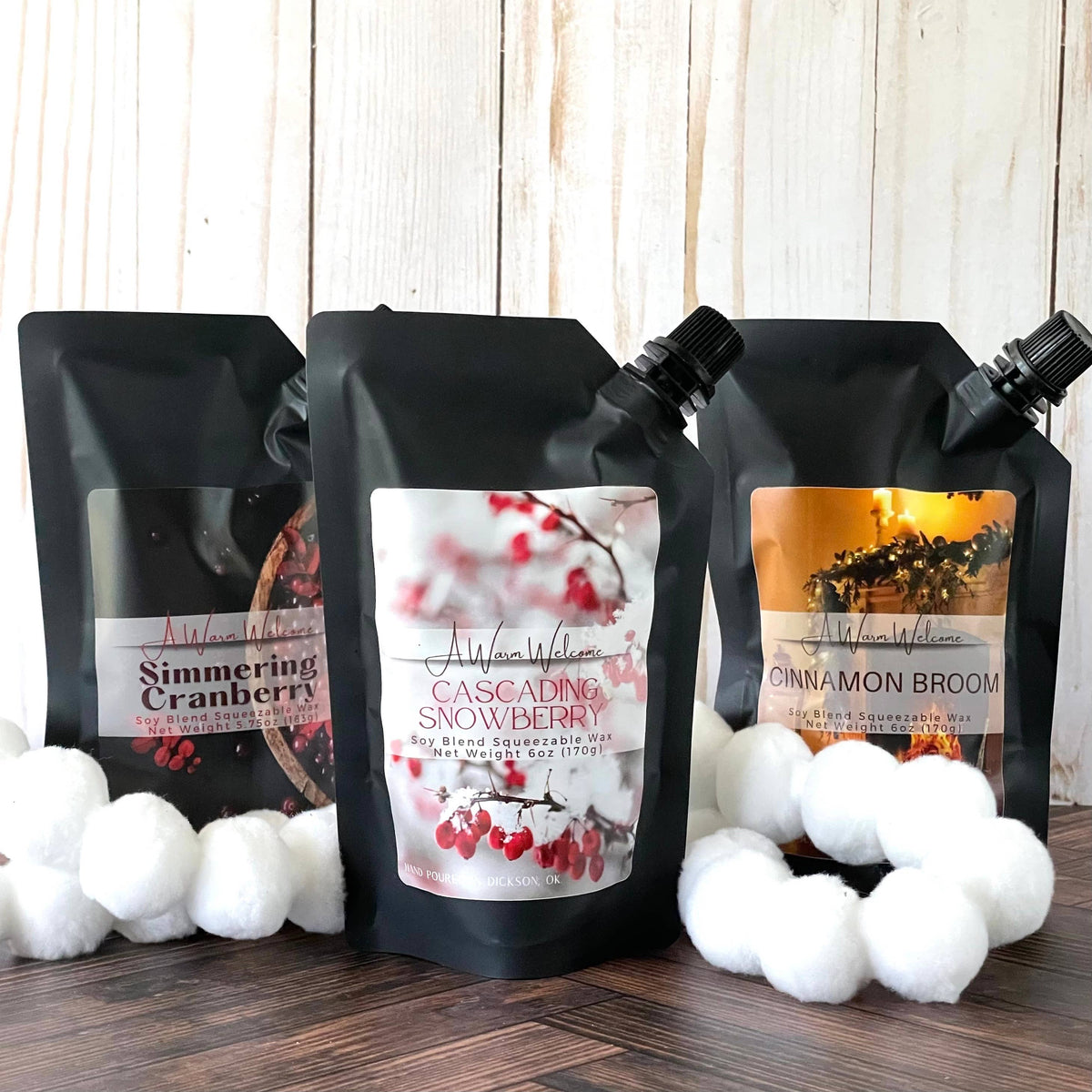 Simmering Cranberry Softie | Squeeze Wax Melt